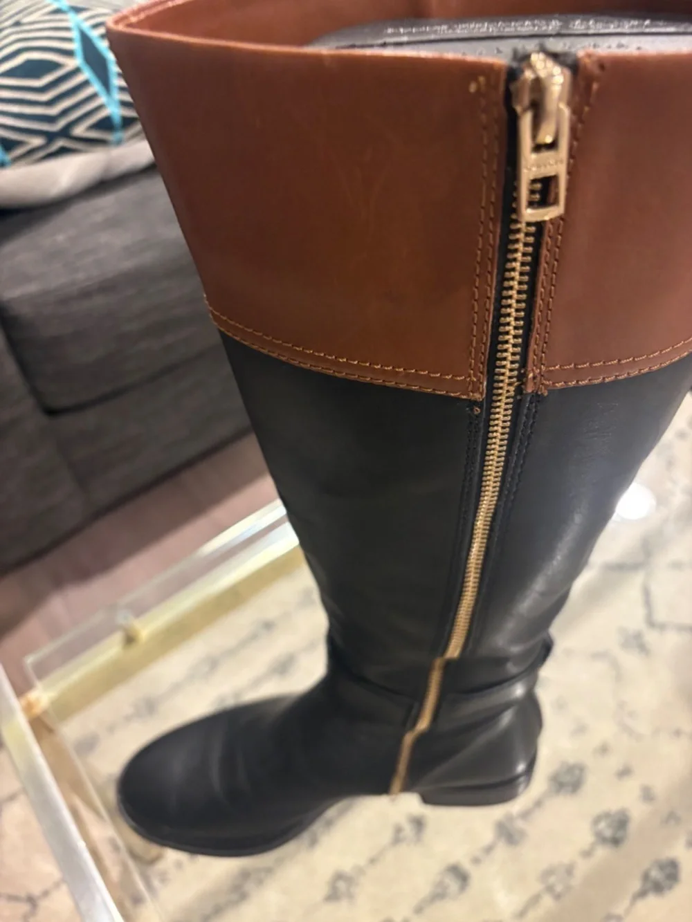 Coach Eva Extended Calf Boots